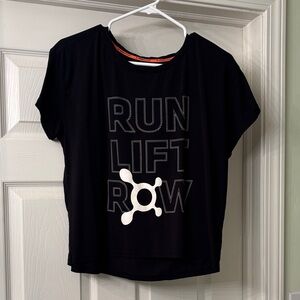 Orangetheory Black Women’s Graphic Crop Shirt